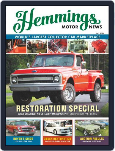 Hemmings Motor News May 1st, 2021 Digital Back Issue Cover