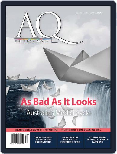AQ: Australian Quarterly (Digital) April 1st, 2021 Issue Cover