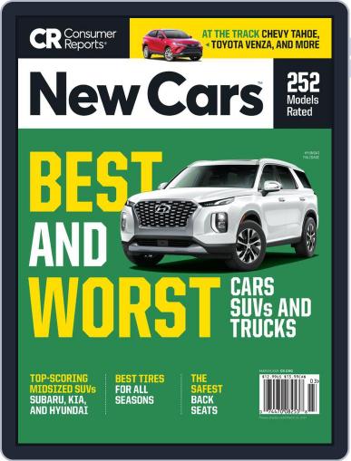 Consumer Reports New Cars March 1st, 2021 Digital Back Issue Cover