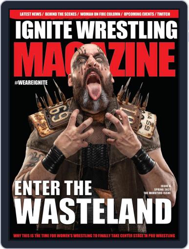 IGNITE Wrestling March 1st, 2021 Digital Back Issue Cover