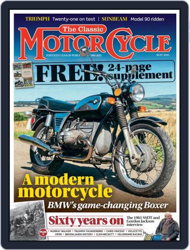 The Classic MotorCycle May 1st, 2021 Digital Back Issue Cover
