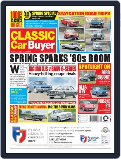 Classic Car Buyer March 31st, 2021 Digital Back Issue Cover