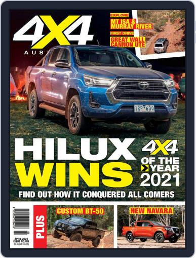 4x4 Magazine Australia April 1st, 2021 Digital Back Issue Cover