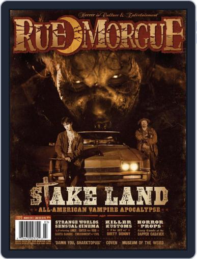 RUE MORGUE March 1st, 2011 Digital Back Issue Cover