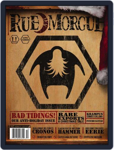 RUE MORGUE December 1st, 2010 Digital Back Issue Cover