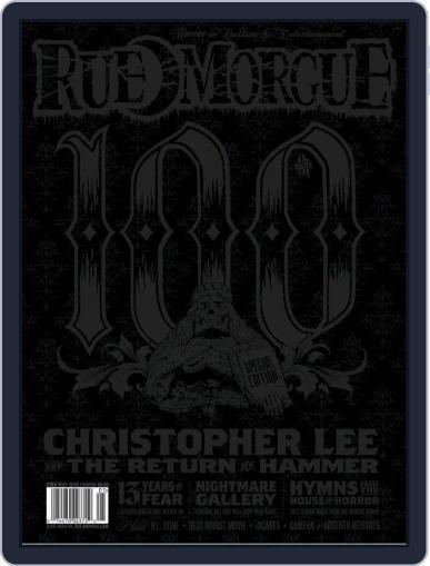RUE MORGUE May 1st, 2010 Digital Back Issue Cover