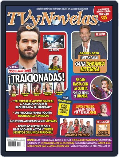 TV y Novelas México March 29th, 2021 Digital Back Issue Cover