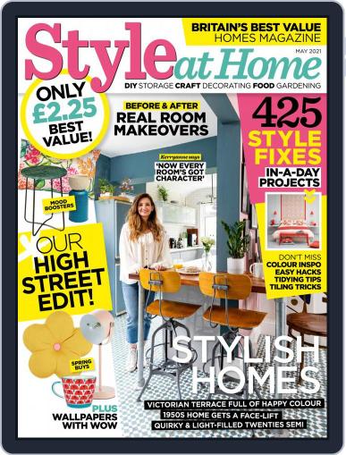 Style At Home United Kingdom May 1st, 2021 Digital Back Issue Cover