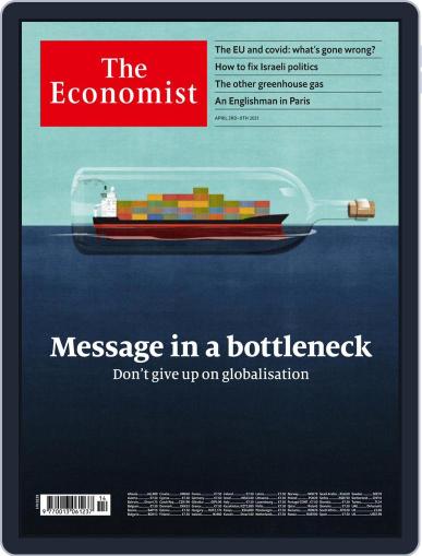 The Economist Middle East and Africa edition April 3rd, 2021 Digital Back Issue Cover