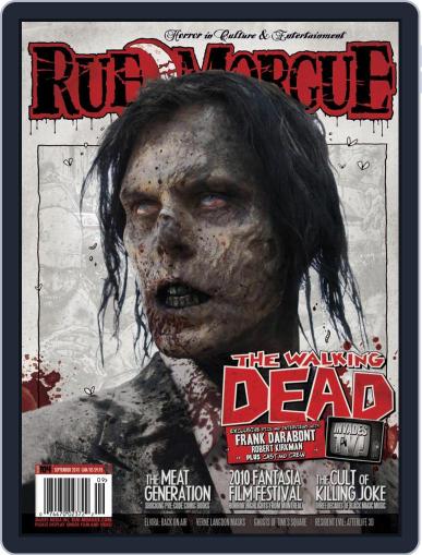 RUE MORGUE September 1st, 2010 Digital Back Issue Cover