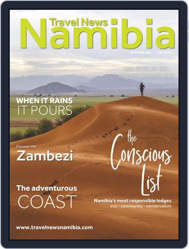 Travel News Namibia March 1st, 2021 Digital Back Issue Cover