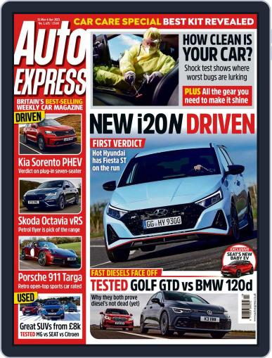 Auto Express March 31st, 2021 Digital Back Issue Cover