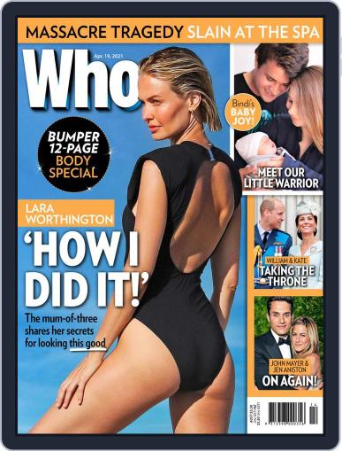 WHO April 19th, 2021 Digital Back Issue Cover