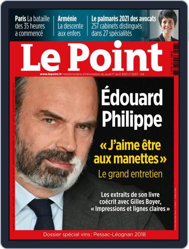 Le Point April 1st, 2021 Digital Back Issue Cover