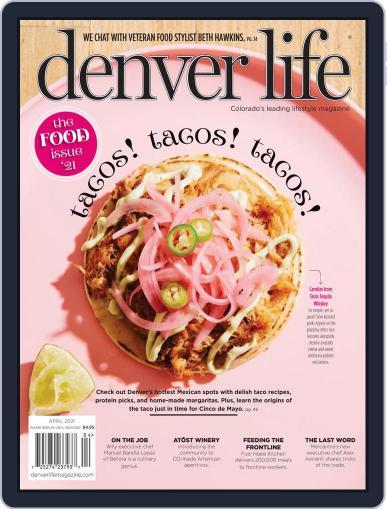 Denver Life April 1st, 2021 Digital Back Issue Cover