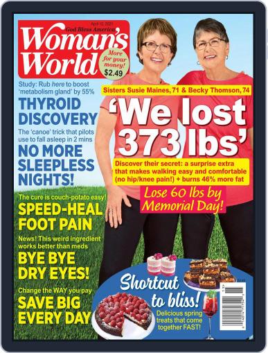 Woman's World April 12th, 2021 Digital Back Issue Cover