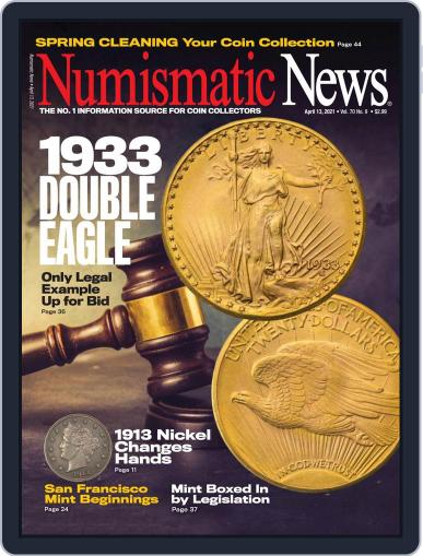 Numismatic News April 13th, 2021 Digital Back Issue Cover