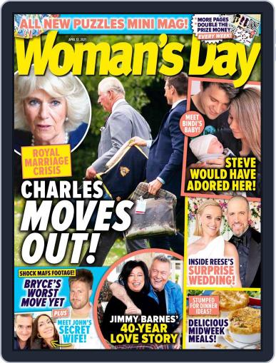 Woman's Day Australia (Digital) April 12th, 2021 Issue Cover