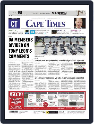 Cape Times April 6th, 2021 Digital Back Issue Cover