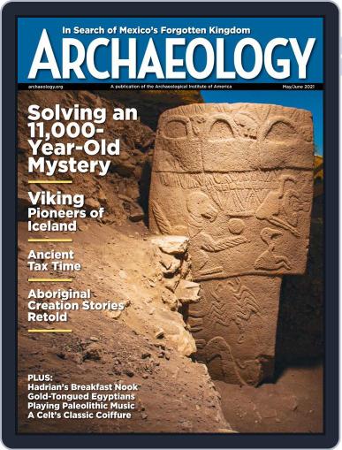 ARCHAEOLOGY May 1st, 2021 Digital Back Issue Cover