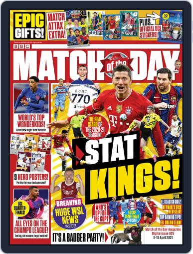 Match Of The Day April 6th, 2021 Digital Back Issue Cover