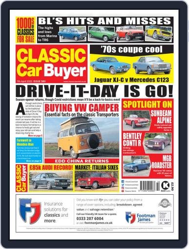 Classic Car Buyer April 7th, 2021 Digital Back Issue Cover
