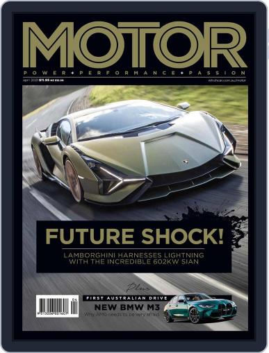 Motor Magazine Australia April 1st, 2021 Digital Back Issue Cover