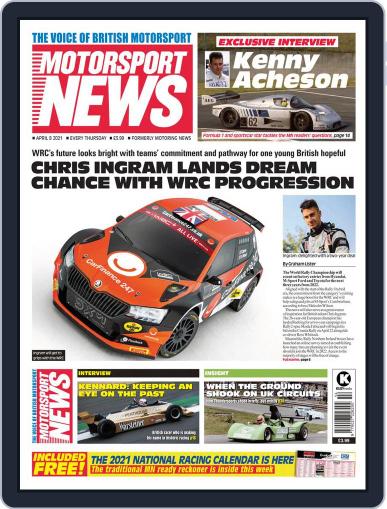 Motorsport News April 8th, 2021 Digital Back Issue Cover