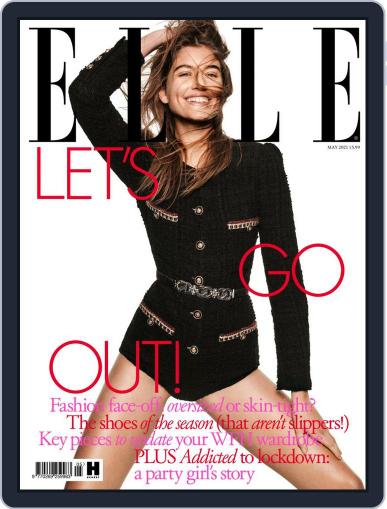 Elle UK May 1st, 2021 Digital Back Issue Cover