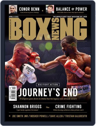 Boxing News April 8th, 2021 Digital Back Issue Cover