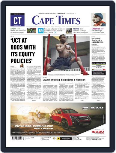 Cape Times April 8th, 2021 Digital Back Issue Cover