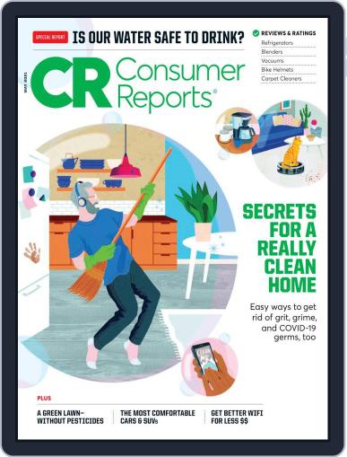 Consumer Reports May 1st, 2021 Digital Back Issue Cover