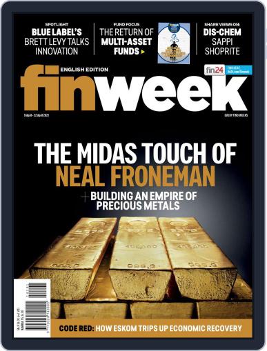 Finweek - English April 9th, 2021 Digital Back Issue Cover