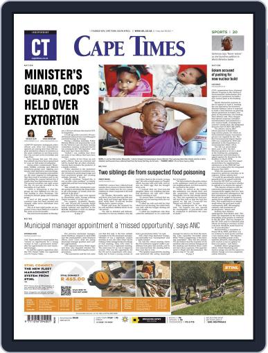 Cape Times April 9th, 2021 Digital Back Issue Cover