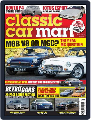 Classic Car Mart May 1st, 2021 Digital Back Issue Cover