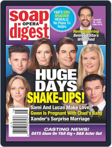 Soap Opera Digest April 19th, 2021 Digital Back Issue Cover