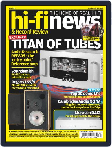 Hi Fi News May 1st, 2021 Digital Back Issue Cover