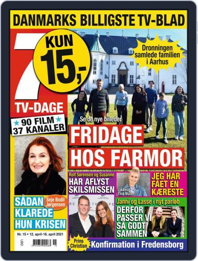 7 TV-Dage April 12th, 2021 Digital Back Issue Cover
