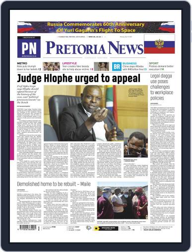 Pretoria News April 12th, 2021 Digital Back Issue Cover