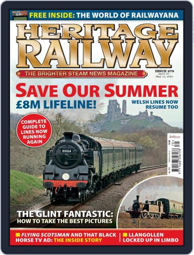 Heritage Railway April 1st, 2021 Digital Back Issue Cover