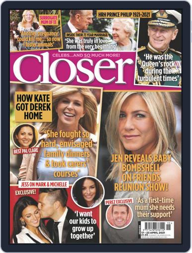 Closer April 17th, 2021 Digital Back Issue Cover