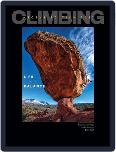 Climbing March 30th, 2021 Digital Back Issue Cover