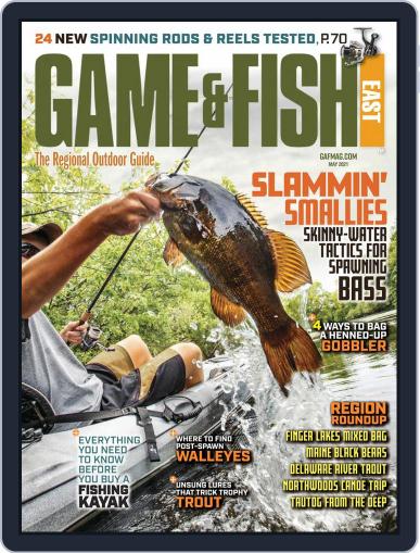 Game & Fish East May 1st, 2021 Digital Back Issue Cover