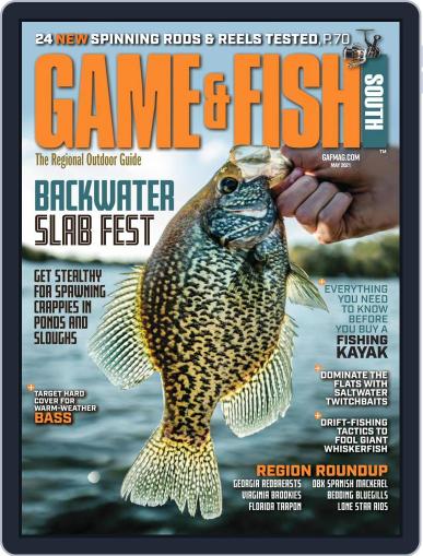 Game & Fish South May 1st, 2021 Digital Back Issue Cover
