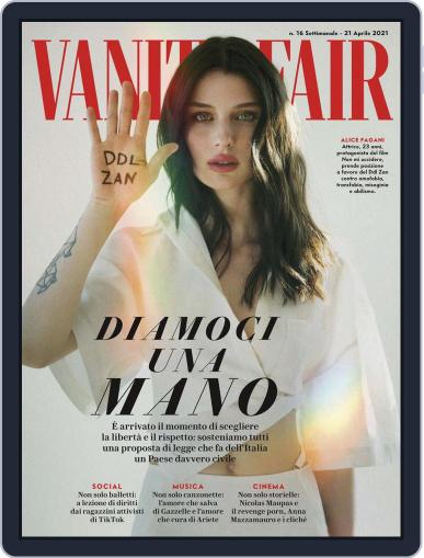 Vanity Fair Italia April 21st, 2021 Digital Back Issue Cover