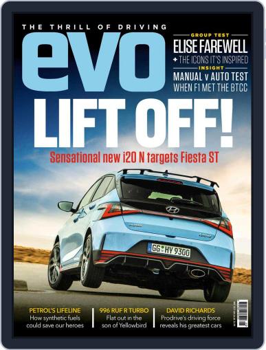 Evo May 1st, 2021 Digital Back Issue Cover