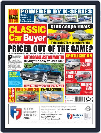 Classic Car Buyer April 14th, 2021 Digital Back Issue Cover