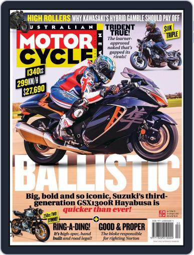 Australian Motorcycle News April 15th, 2021 Digital Back Issue Cover