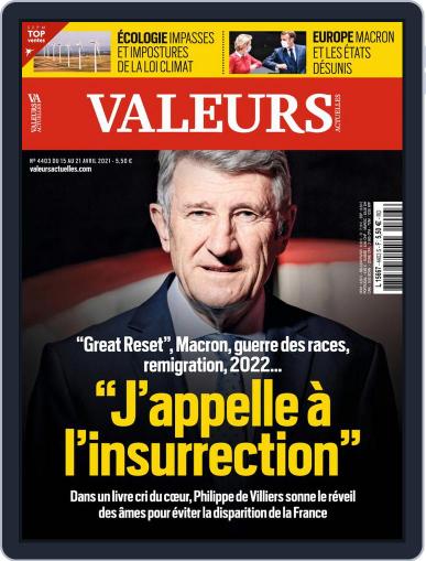 Valeurs Actuelles April 15th, 2021 Digital Back Issue Cover