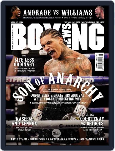 Boxing News April 15th, 2021 Digital Back Issue Cover